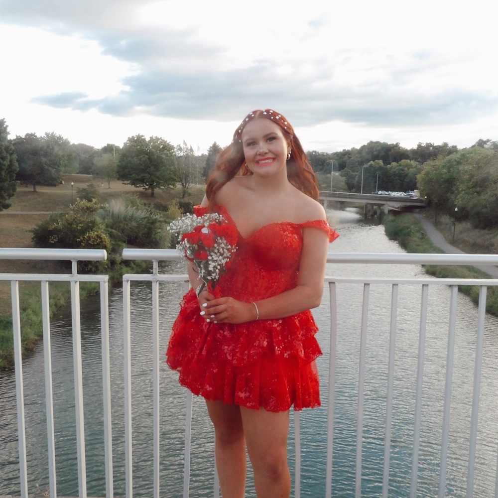 sherri hill dress worn for maybe 3 hours!! bought new